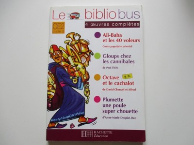 Le bibliobus -4 oeuvres complètes-  CE2